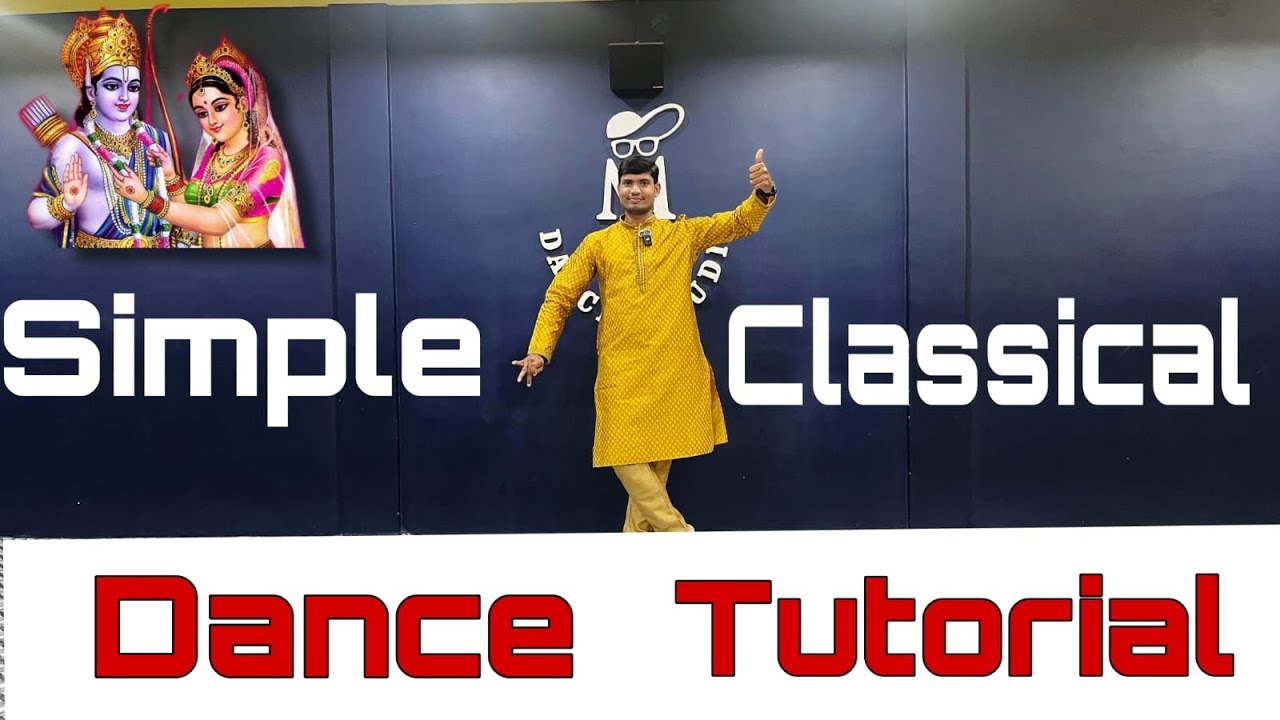 Simple Classical Dance Steps | Sriramanavami Dance Tutorial | MGS Dance Studio