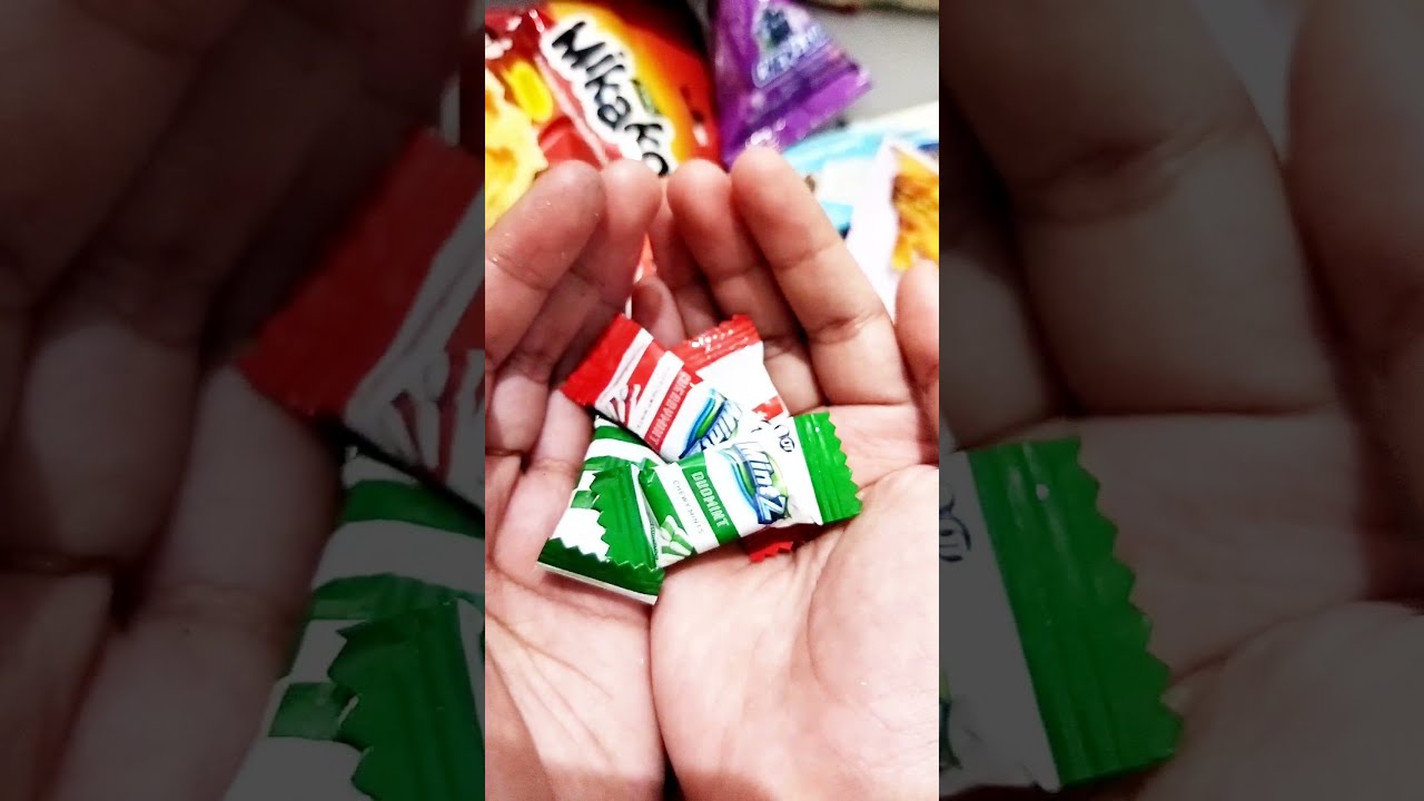 Sweet and yummy MintZ Candy, ASMR #Shorts
