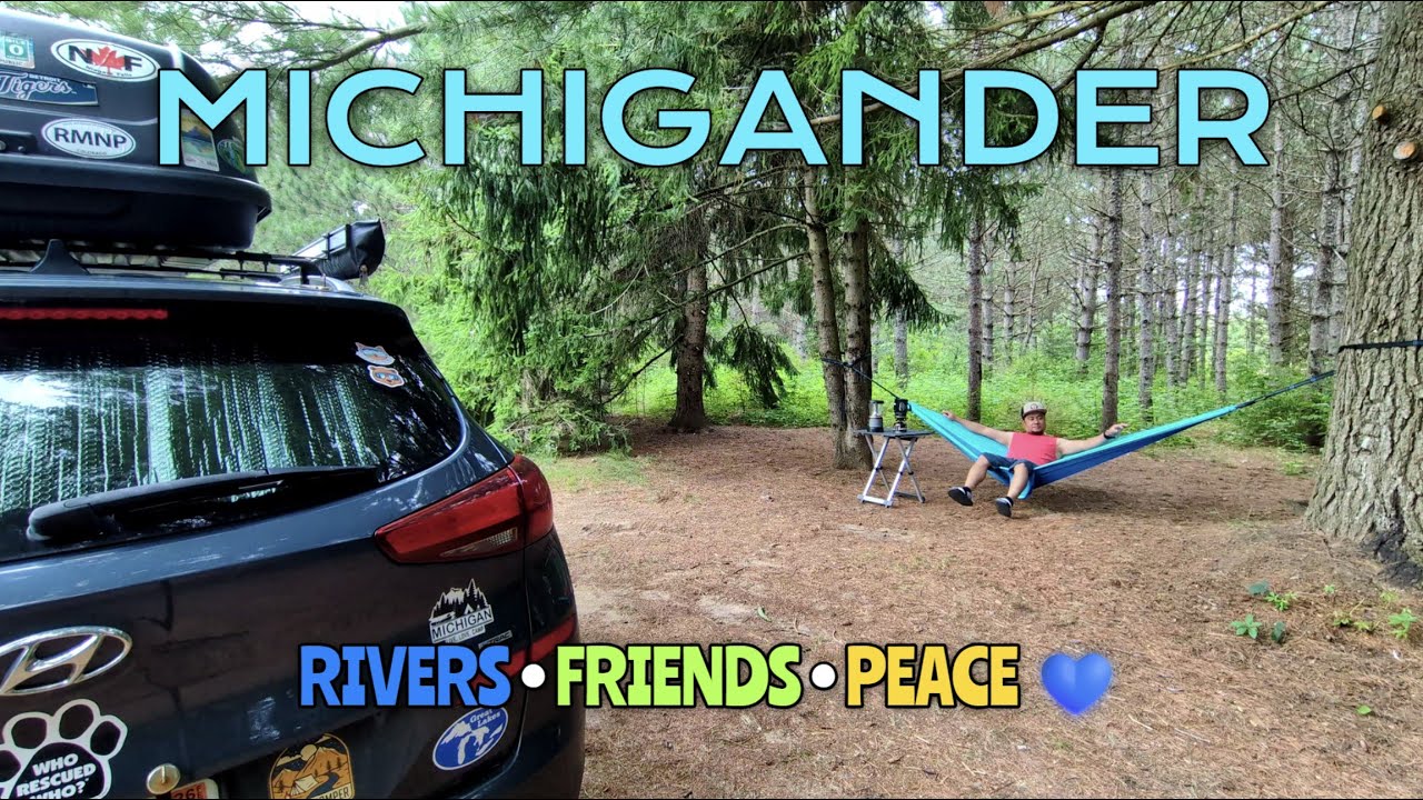 🌲 Michigander Ep. 1 | Tubing the Au Sable River + Rifle River Camping Adventure