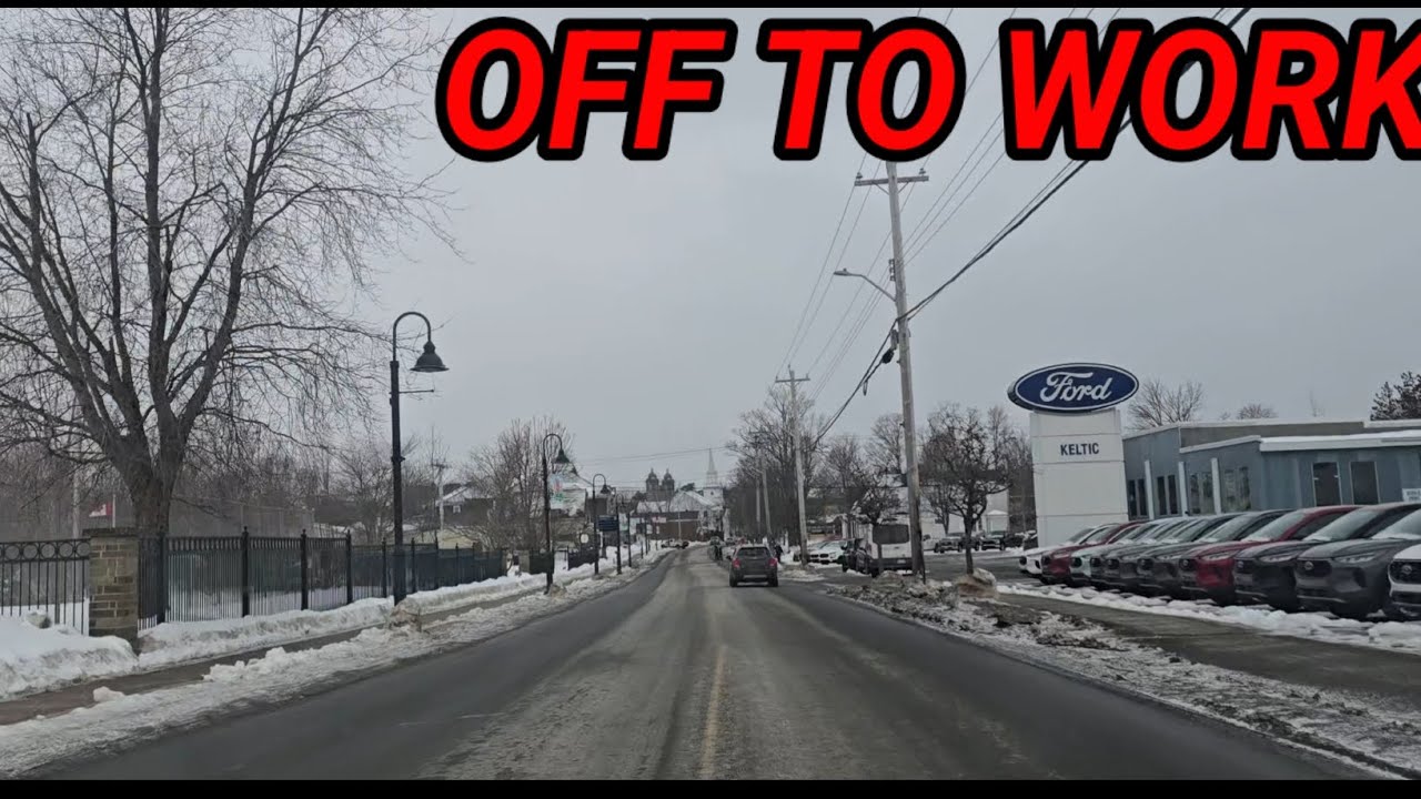 OFF TO WORK!!!#PINOYBLOGGERINCANADA #BUHAYOFW #CANADALIFE #BUHAYCANADA 