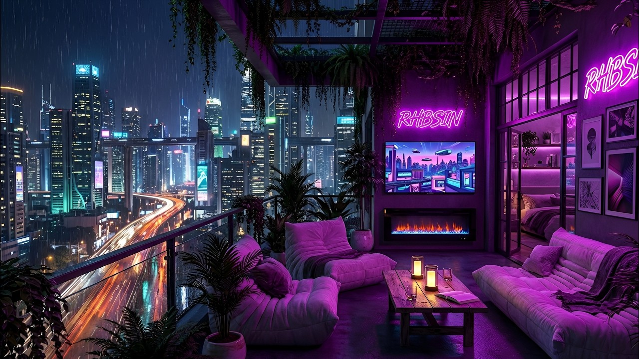 🔴 LIVE 90’s Rainy Lofi ☕ Chill Hip Hop Beats to Study, Relax & Focus | 24/7 Radio