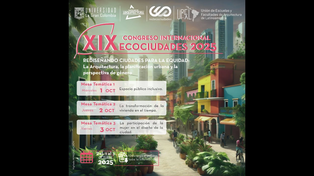 XIX Congreso Internacional EcoCiudades 2025: