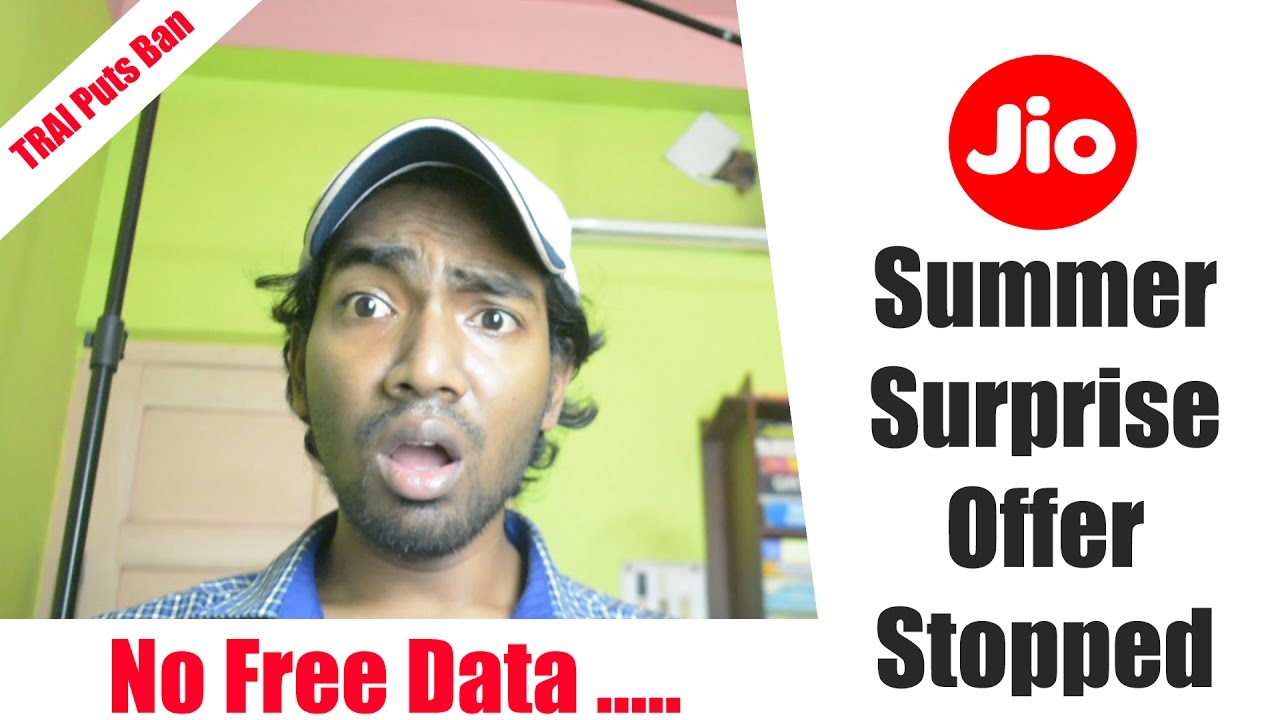 Jio Summer Offer Stopped - TRAI puts BAN