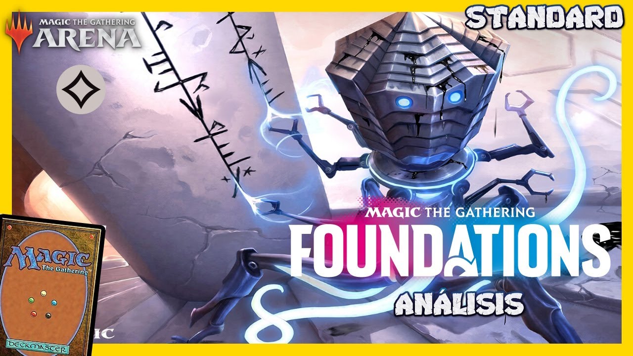 Análisis de CARTAS INCOLORAS de Foundations (Cimientos). Incoloras, artefactos y tierras