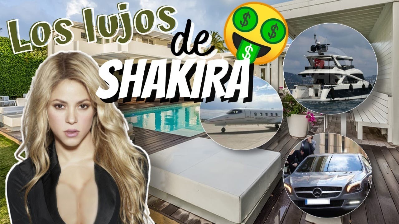 10 LUJOS Más COSTOSOS De Shakira 2025 💃 La LUJOSA VIDA De Shakira 🤑💅