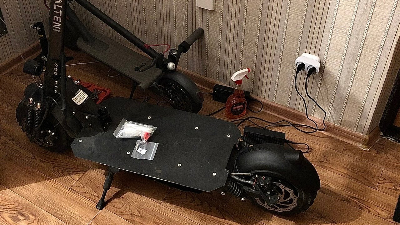 HALTEN D-TUNING.ЩИТОК ОТ DUALTRON ULTRA.НОВЫЕ ТОРМОЗА.