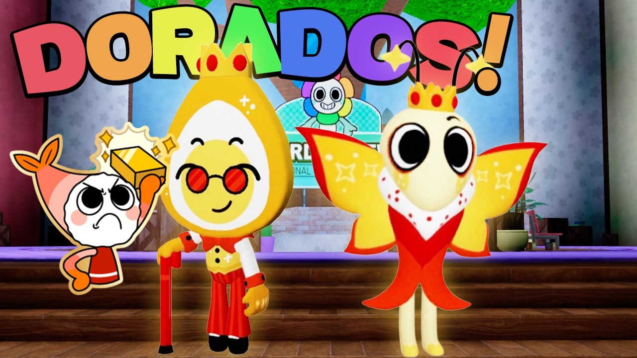 🌺 * EPICO * CONSEGUIMOS la SKIN DORADA de FLYTE😱 Cerso Roblox Dandy's World