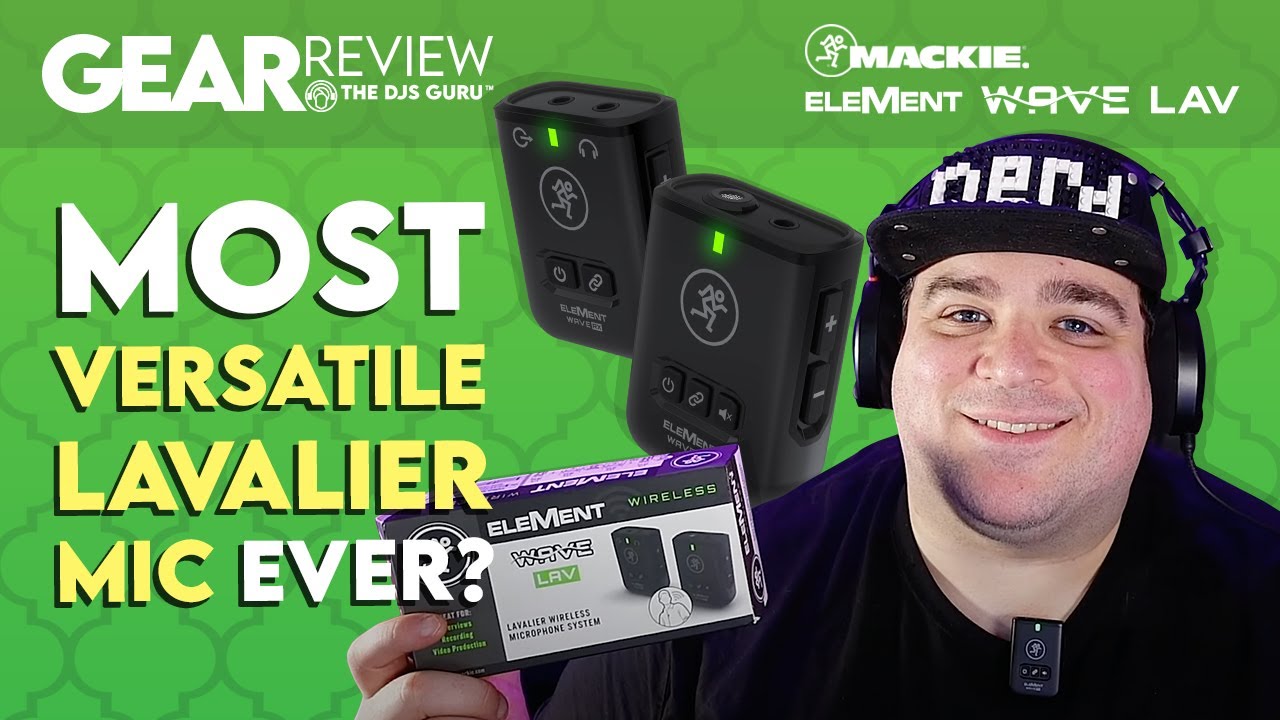 Mackie Element Wave Lavalier Wireless Microphone System Review and Demo