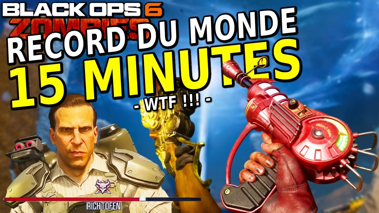 RICHTOFEN EN 2 MINUTES WTF!?!? - LE RECORD DU MONDE IMPOSSIBLE À BATTRE | Black Ops 6 Zombies