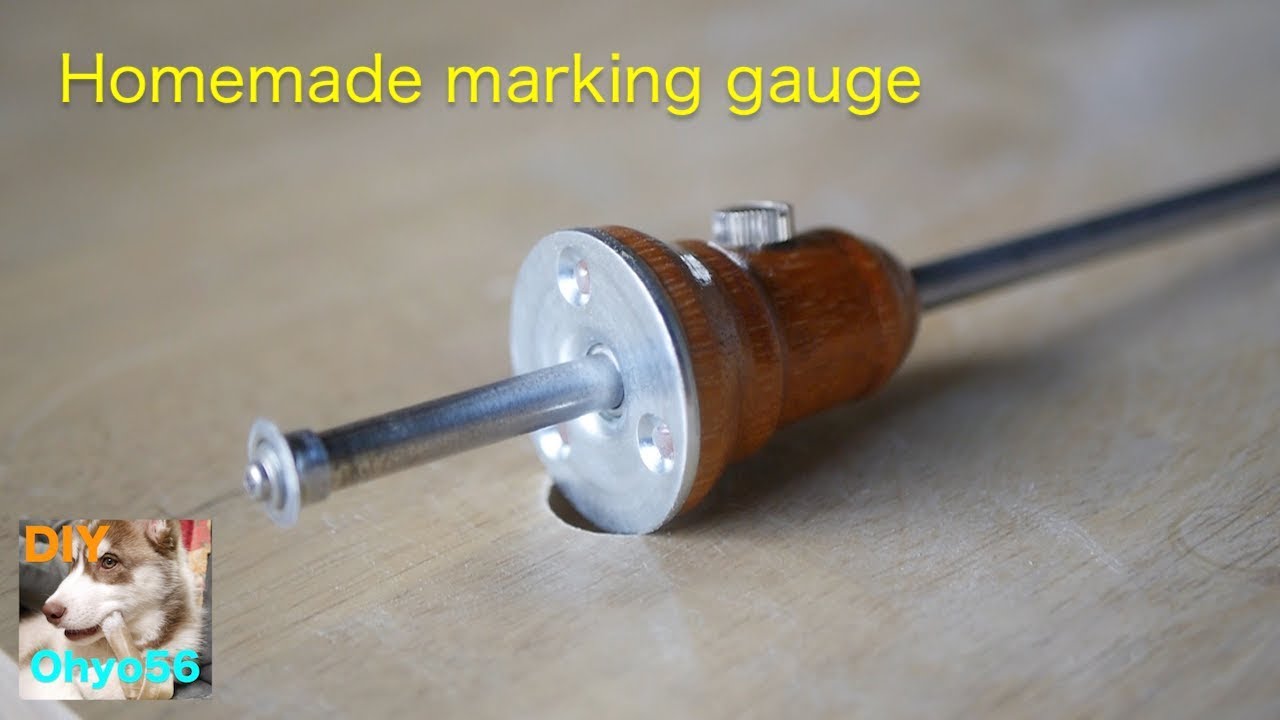 Economical DIY marking gauge