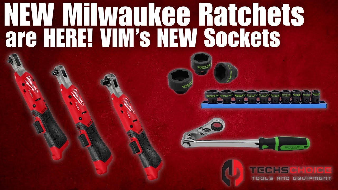 Новые трещотки Milwaukee уже здесь! Компания VIM представляет новые торцевые ключи, которые измен...