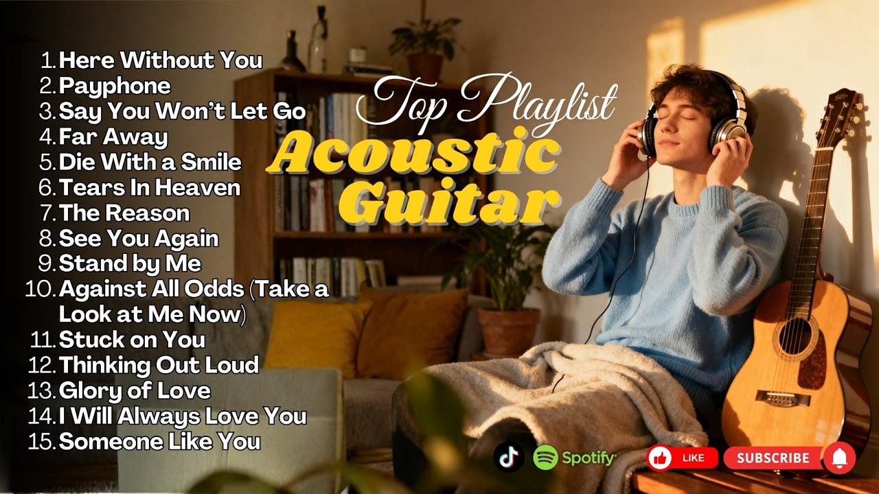 Relaxing Guitar Soundscape 🌿 Calm Acoustic 2026