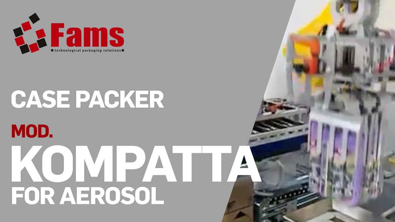 FAMS Case Packer Mod. KOMPATTA For Aerosol