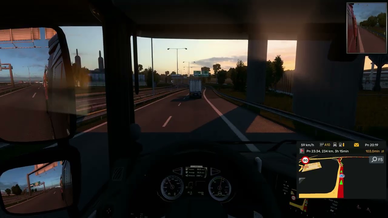 Euro Truck Simulator 2 [4K] - Zwoleń - Igława - Samochody