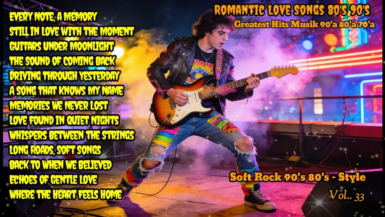 Greatest Hits Romantic Love Songs 💓 Love Songs 🎶 80's 90's - Soft Rock Ballads -2026 Playlist Vol.33