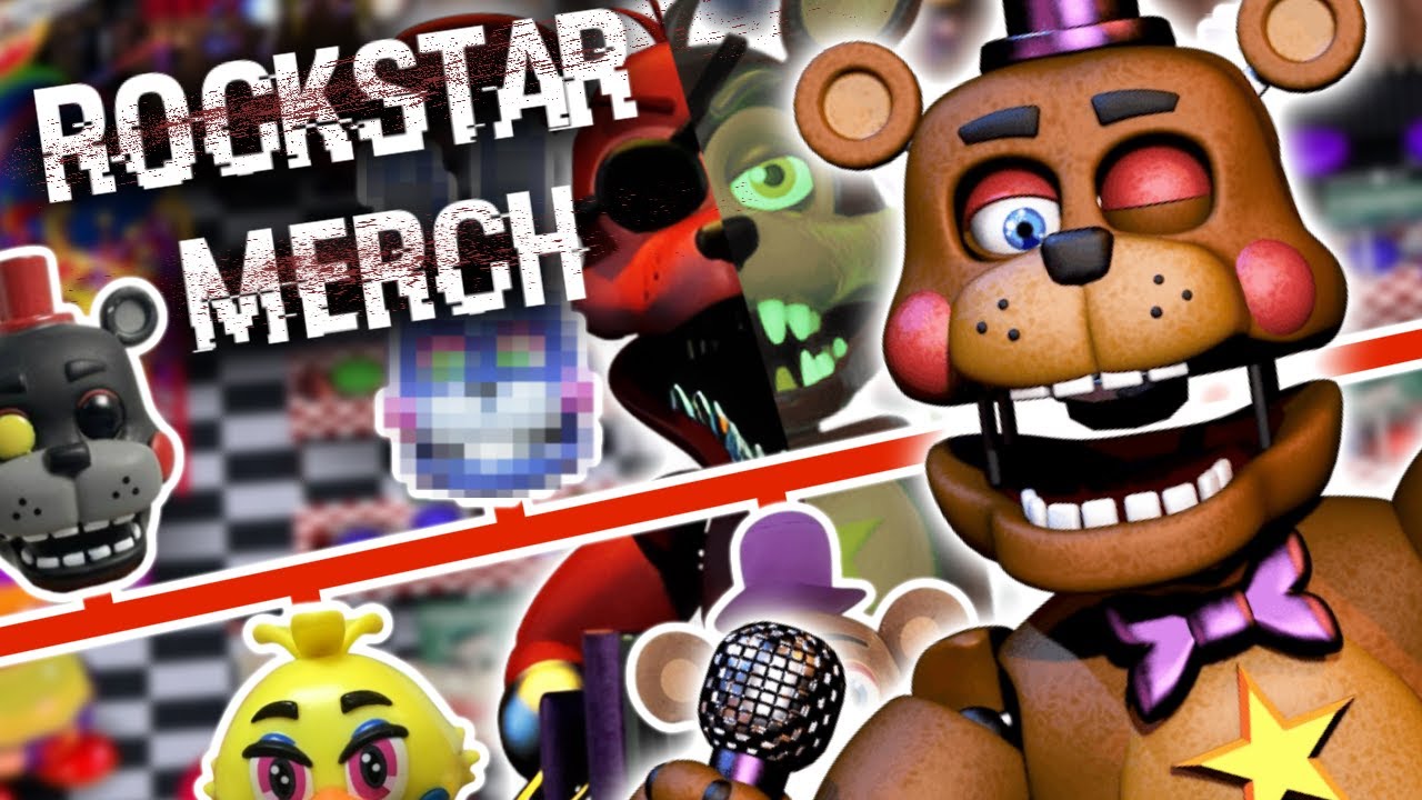 The History of ROCKSTAR ANIMATRONIC MERCH | Five Nights at Freddy's