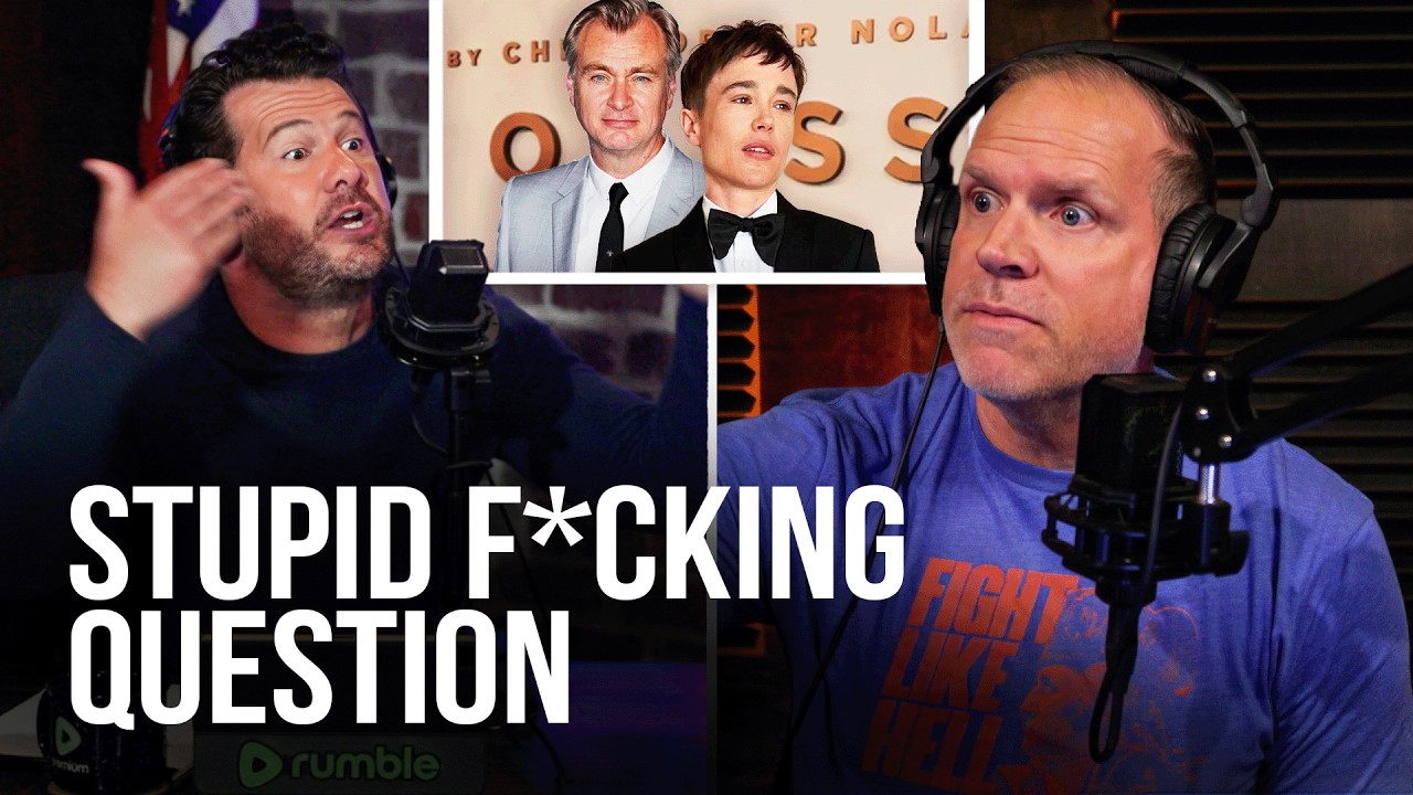 Crowder Crashes Out Over Christopher Nolan and Elliot Page's Odyssey 'Bromance'