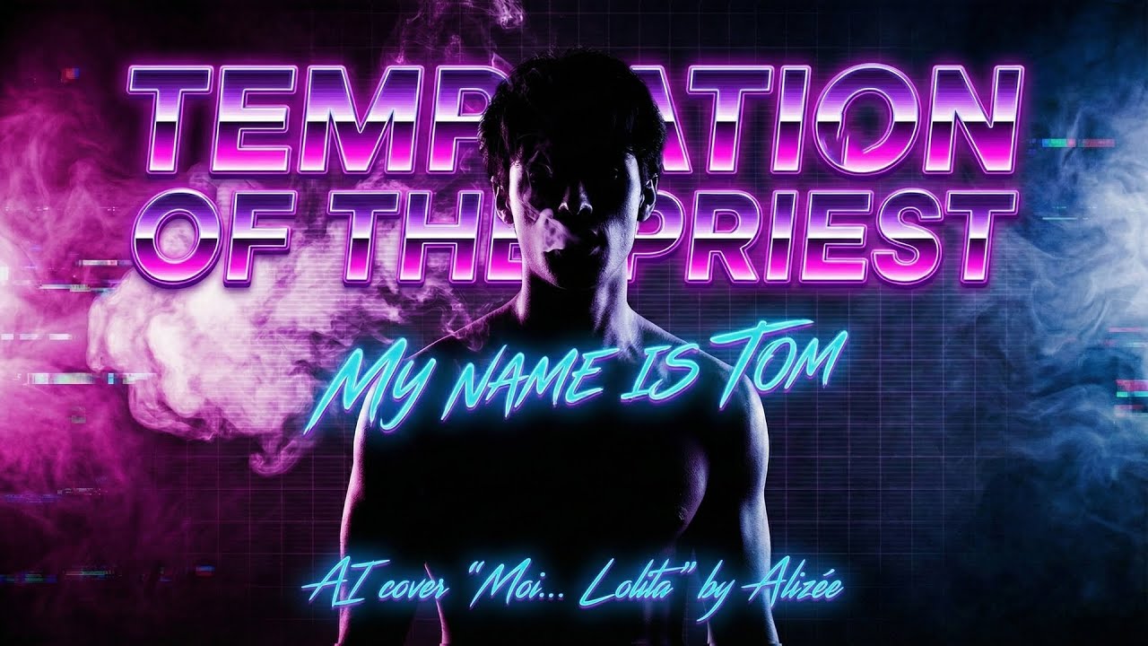 My Name Is Tom | GAY SYNTHWAVE COVER “Moi… Lolita” by Alizée