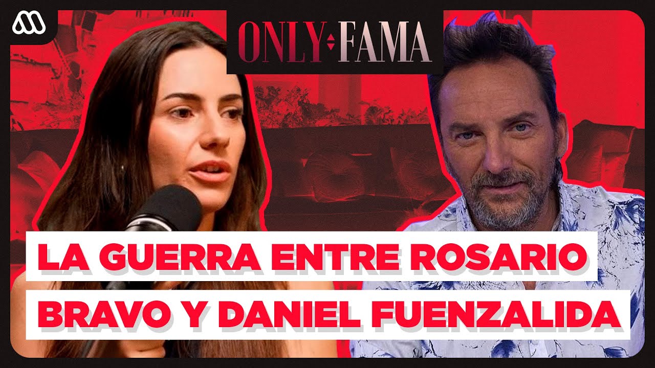 La guerra entre Rosario Bravo y Daniel Fuenzalida por su podcst