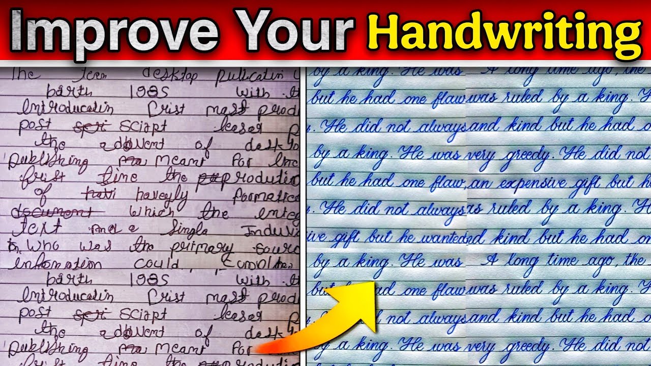 English ki handwriting kaise sudhare 🤔 | how to improve handwriting quickly
