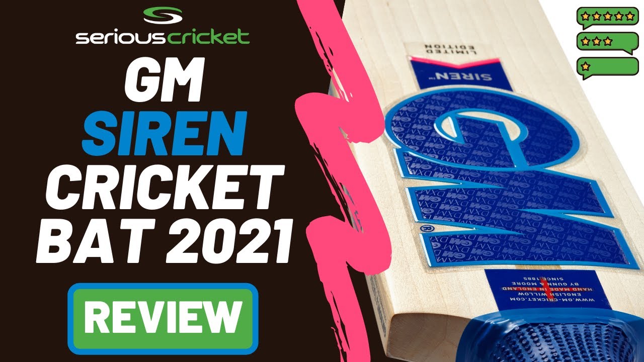 Gunn and Moore Siren Cricket Bat 2021 | Honest Review