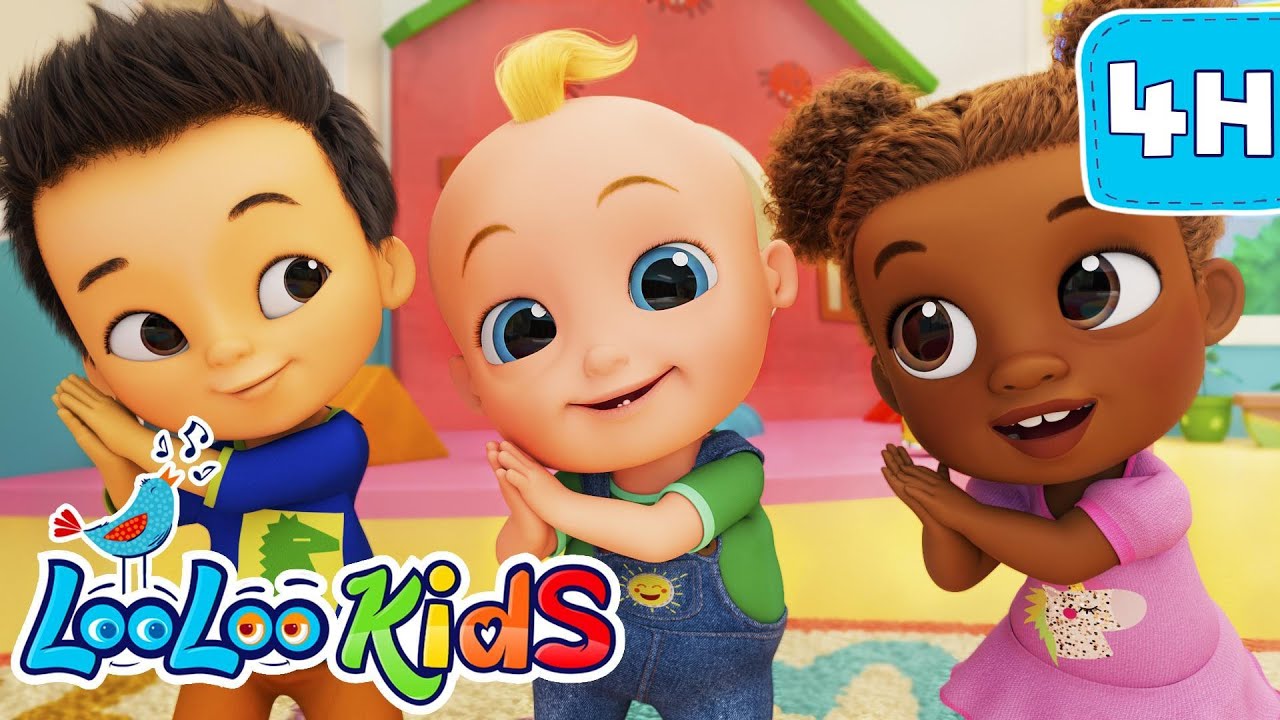 A Ram Sam Sam + MORE Educational Kids Songs! 🌟 4 Hours of Nursery Rhymes Compilation for Toddlers