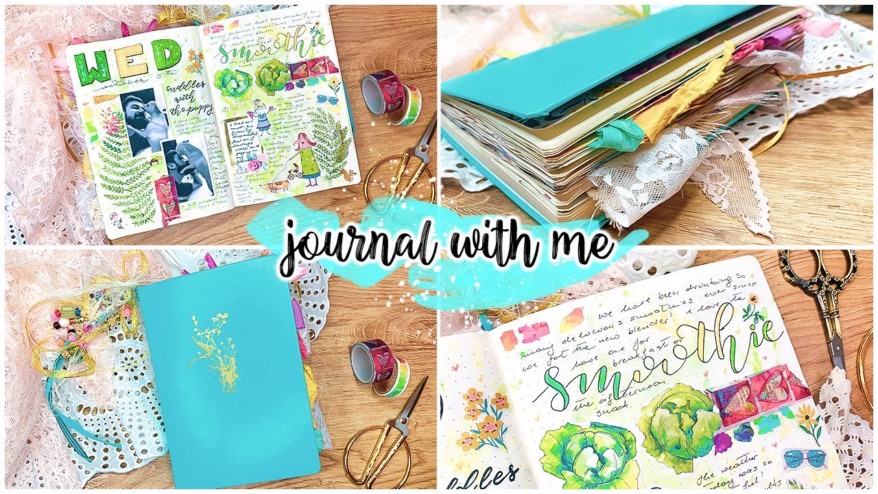CREATIVE JOURNAL WITH ME 🍁🥰 Documenting Beautiful Everyday Moments