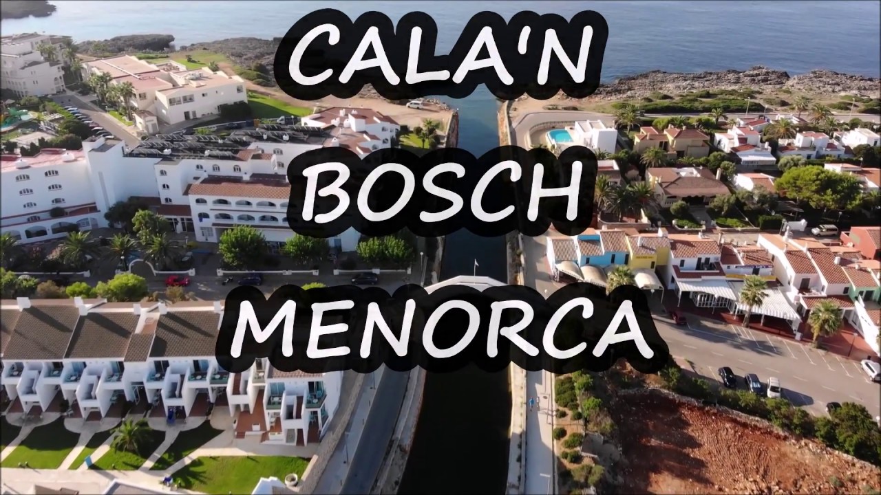 MENORCA,CALA'N BOSCH, AREIAL FOOTAGE
