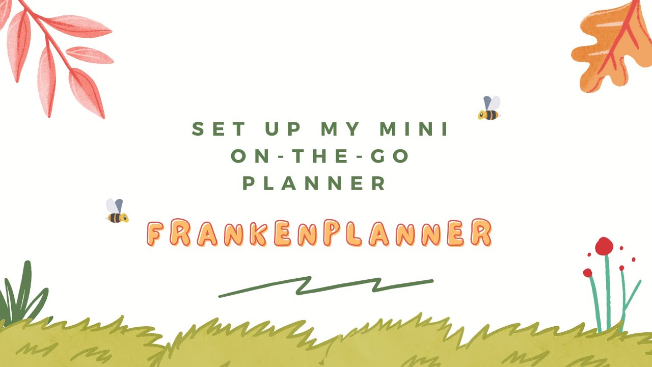 Собираю свой новый ежедневник «Счастливый» Frankenplanner Mini | Необычные планы | Ткань и бумага