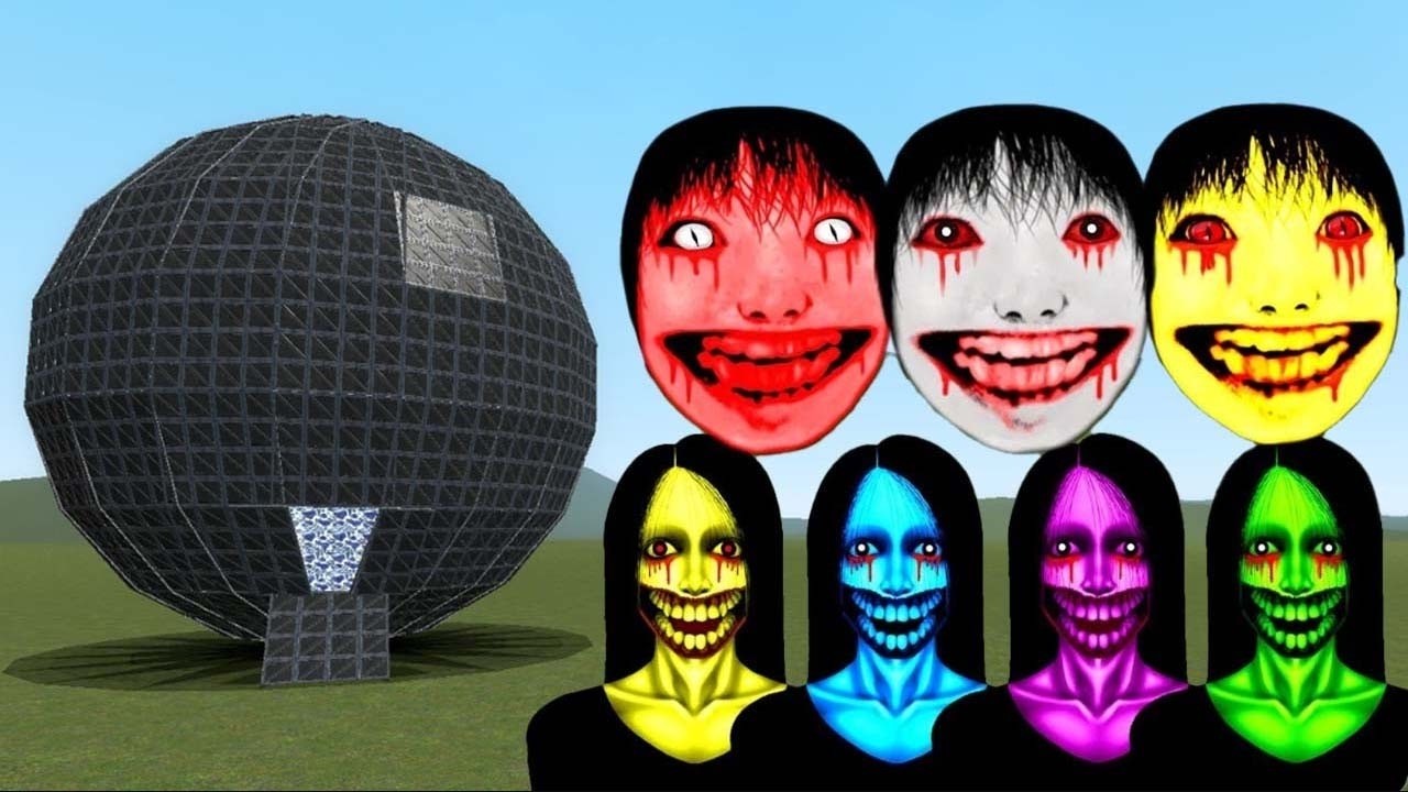 Kuchisake Onna, Yoshie Kimura Vs Towers In Garry's Mod (Part 2)