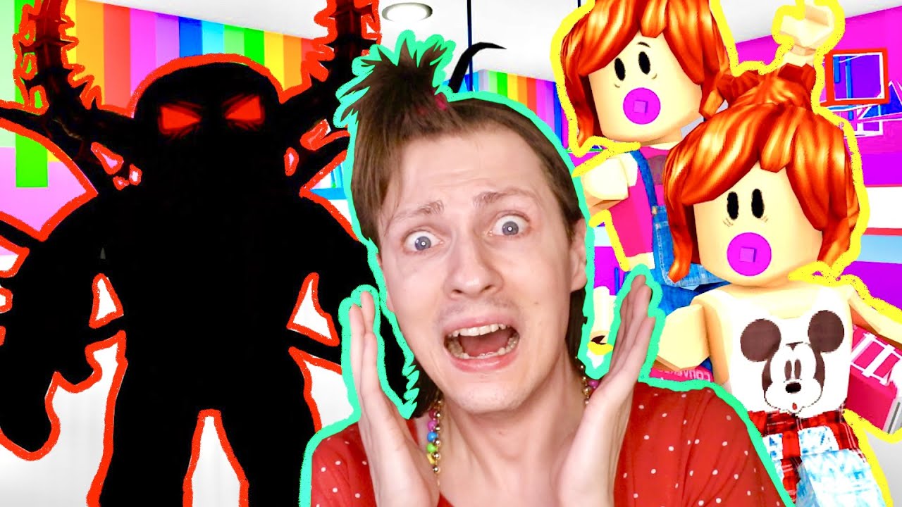 DE RETOUR DANS LA GARDERIE DE L’HORREUR AVEC LE MONSTRE ! ROBLOX DAYCARE 1 - Nadège Candle