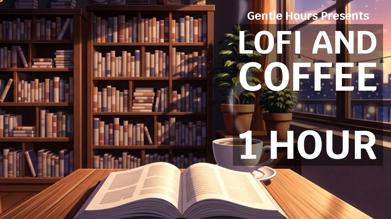 Lofi Coffee Shop Ambience ☕📚 Chill Beats for Reading, Studying & Relaxing