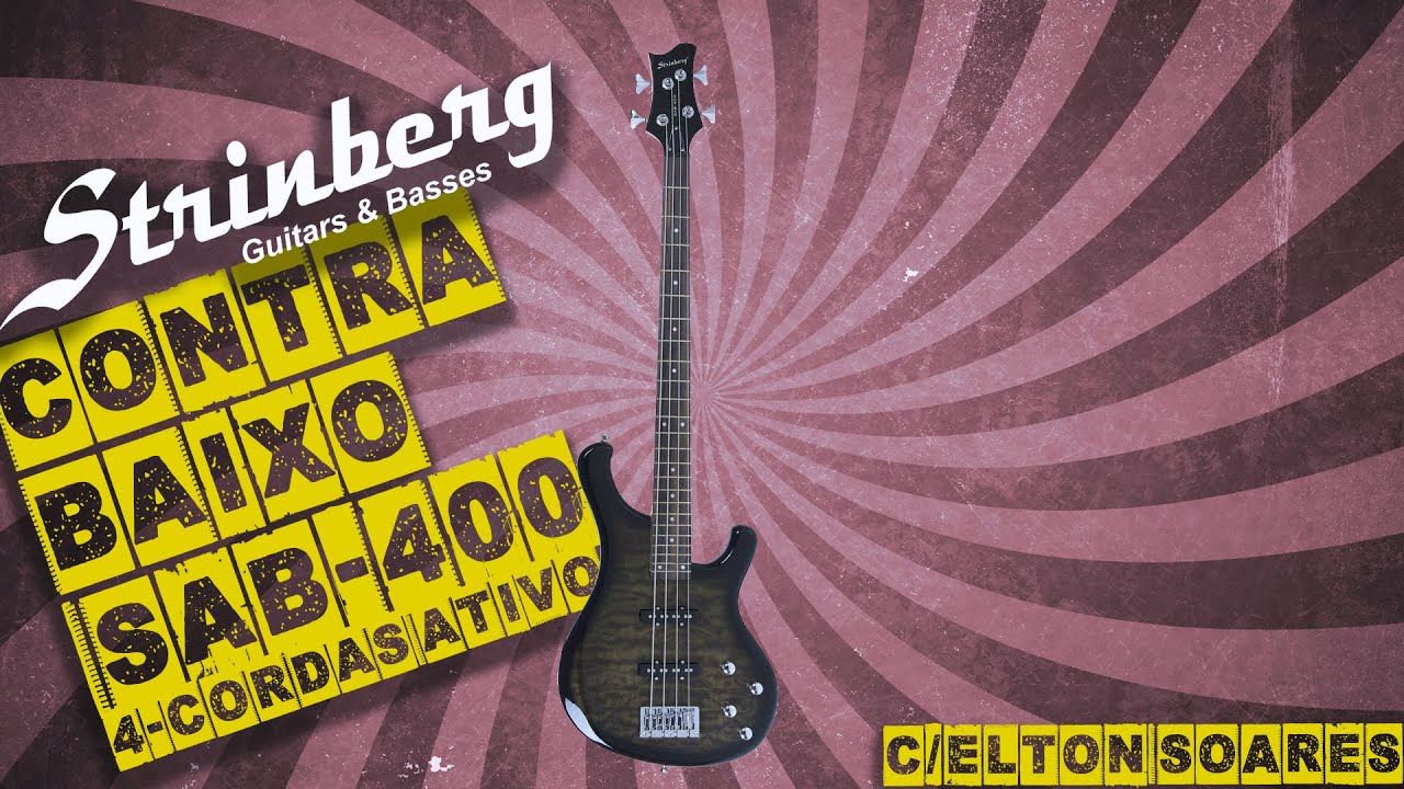 TOM AZUOS - #022 - CONTRA BAIXO STRINBERG - SAB - 400 - BY ELTON SOARES