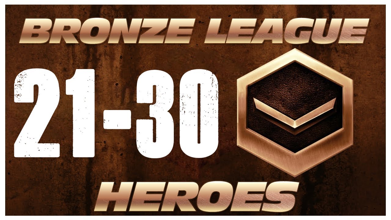 BRONZE LEAGUE HEROES - Episodes 21-30 - StarCraft 2 - Husky
