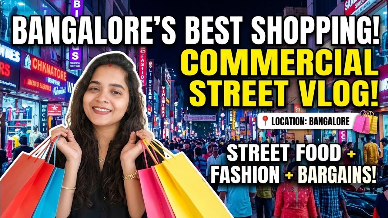 🛍️Commercial Street Shopping Haul 2026 | Cheap Fashion Finds from ₹100! #commercialstreet @Mun_tuber