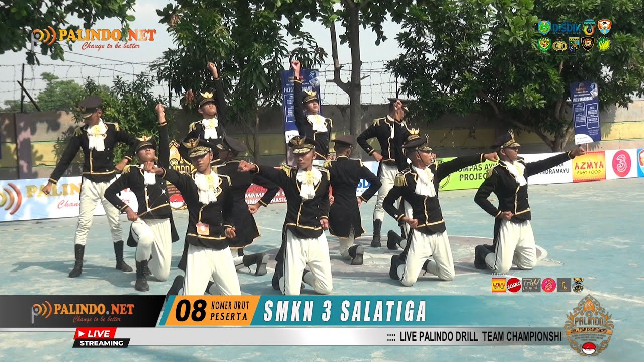 PASKIBRA SMKN 3 SALATIGA TAMPIL MEMUKAU DI LKBB PALINDO DRILL TEAM CHAMPIONSIP TINGKAT NASIONAL