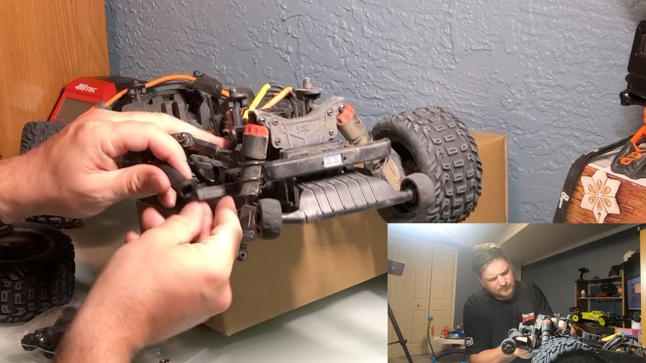 Fixing the ARRMA Vorteks 4X4 3S BLX | Broken Driveshaft