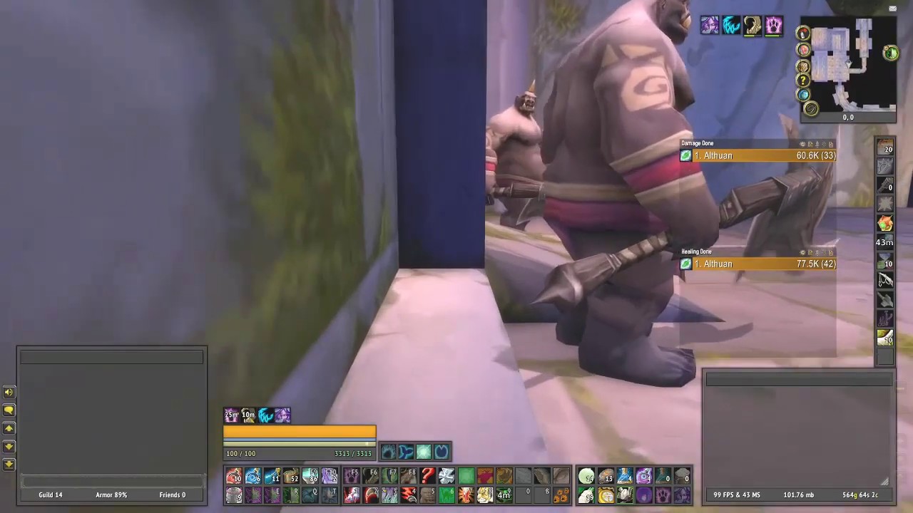 Classic WoW Tribute Run Solo Druid