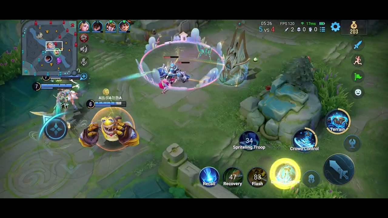 Easy Win Clash Lane High Rank Play | Honor of Kings 