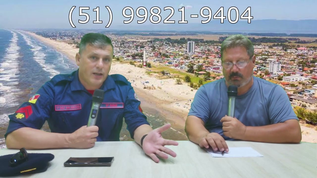 Entrevista com o Sgt. Matos, comandante dos Bombeiros Comunitários de Arroio do Sal