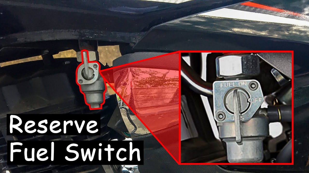 Motorcycle Reserve Fuel Switch Explained in Full Details Hindi | Praks Bikers Guide