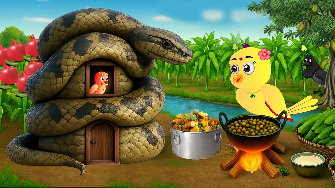 Rano Chidiya Wala Cartoon | कार्टून चिड़िया | NewTuni Achi Cartoon | Hindi Kahani Dekhao | Chichu TV