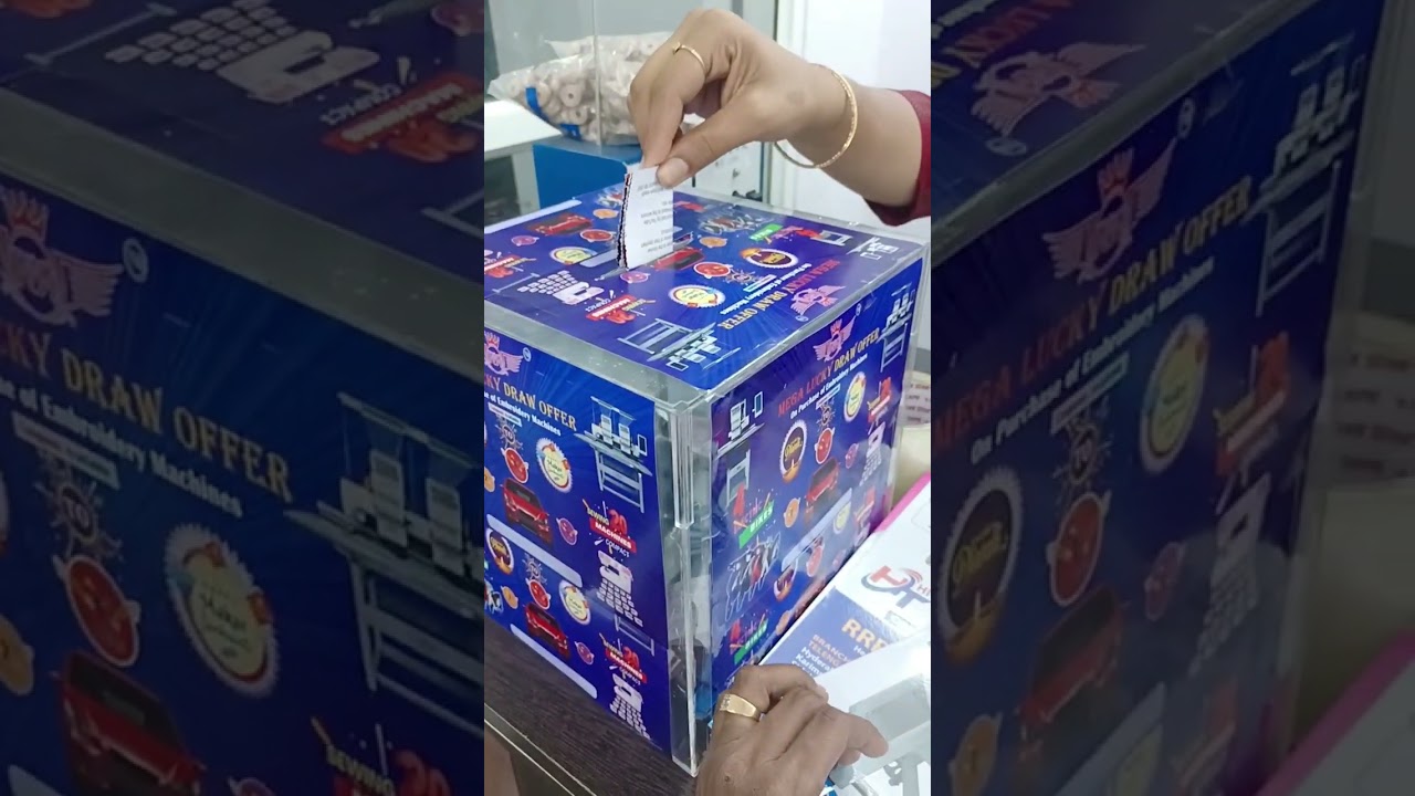 lucky draw coupon of our customer 