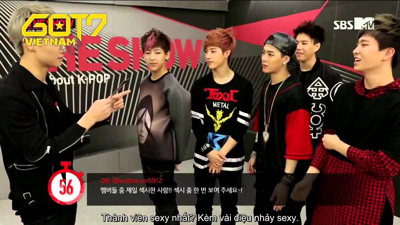 [Vietsub] GOT7's 60s Interview @ MTV The Show