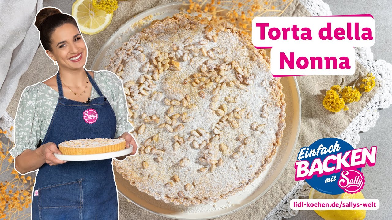 Sallys Torta della Nonna | Rezepte für Lidl von Sallys Welt