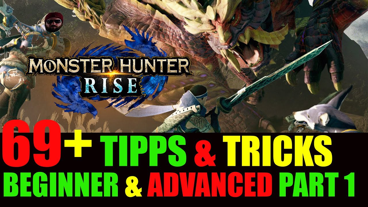 Monster Hunter Rise Tipps & Tricks Guide🔥 Beginner, Skills, Klassen, deutsch Anfänger Tips