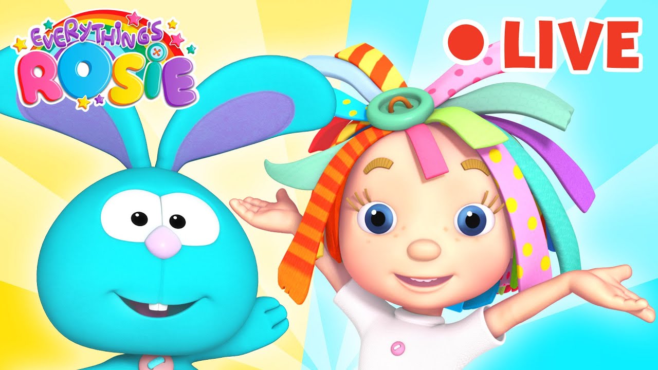 🔴 LIVE | NON-STOP CARTOONS for Kids! 🎬 Fun Rosie Episodes #CartoonsForKids