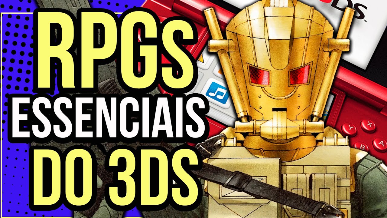 10 RPGs OBRIGATÓRIOS do NINTENDO 3DS para JOGAR