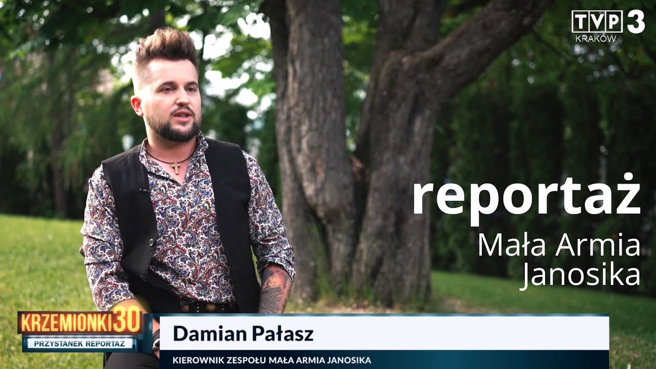 Wielka Mała Armia - reportaż (Telewizja Polska - TVP3 Kraków 2023, Damian Pałasz opowiada o Zespole)