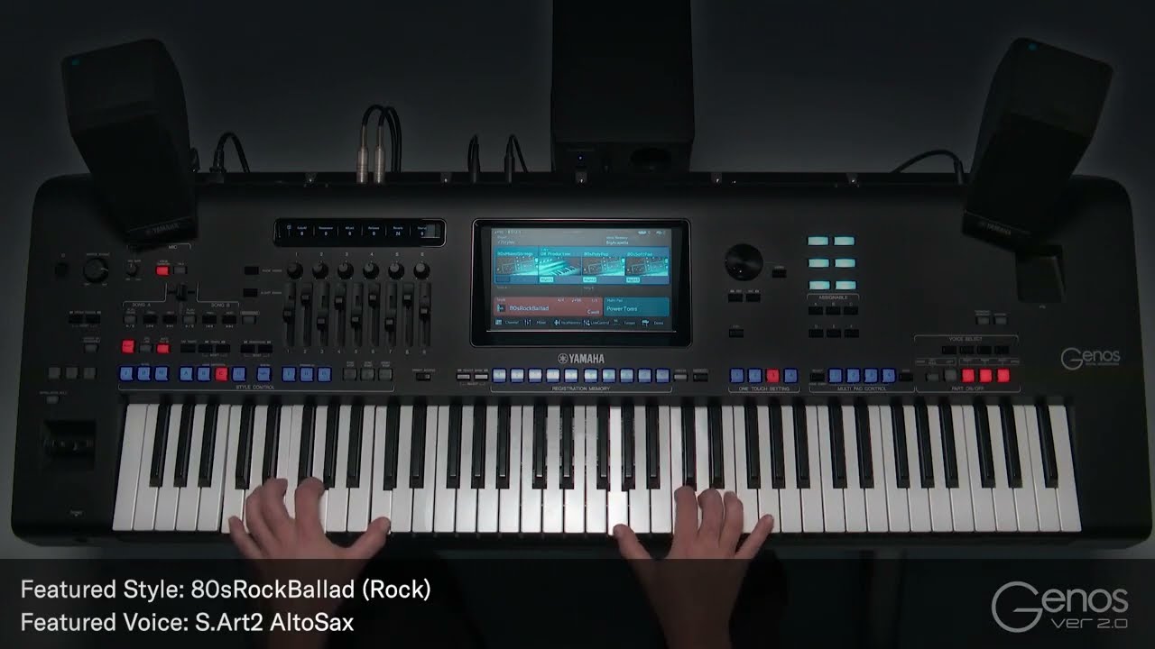 demo yamaha genos 1 Martin Harris